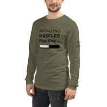 Load image into Gallery viewer, Muscles Unisex Long Sleeve Tee