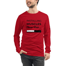 Load image into Gallery viewer, Muscles Unisex Long Sleeve Tee
