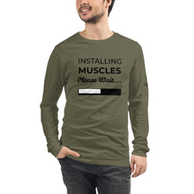 Load image into Gallery viewer, Muscles Unisex Long Sleeve Tee