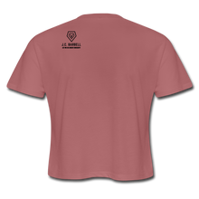 Load image into Gallery viewer, LIFT HEAVY - Women's Cropped T-Shirt - mauve