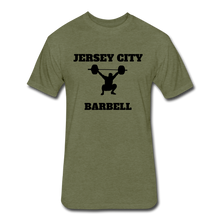 Load image into Gallery viewer, Jersey City Barbell T-Shirt - heather military green