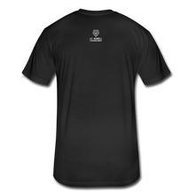 Load image into Gallery viewer, Fitted Cotton/Poly T-Shirt by Next Level - black