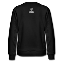 Load image into Gallery viewer, be strong Women’s Premium Sweatshirt - black