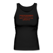 Load image into Gallery viewer, Women's Longer Length Fitted Tank - black