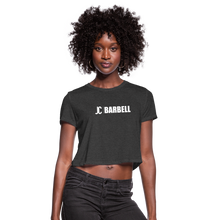 Load image into Gallery viewer, JC/ BARBELL Women's Cropped T-Shirt - deep heather