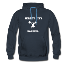 Load image into Gallery viewer, Jersey City Barbell Hoodie - navy
