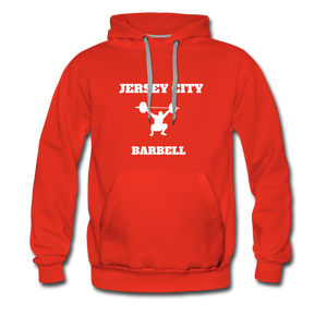 Jersey City Barbell Hoodie - red